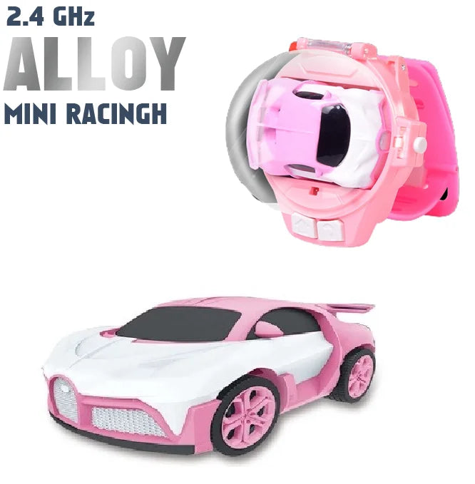 2.4G Mini Watch Control Car Cute RC Car Kids Companion Birthday Boy Girl Gift Christmas Watch RC Car Toy