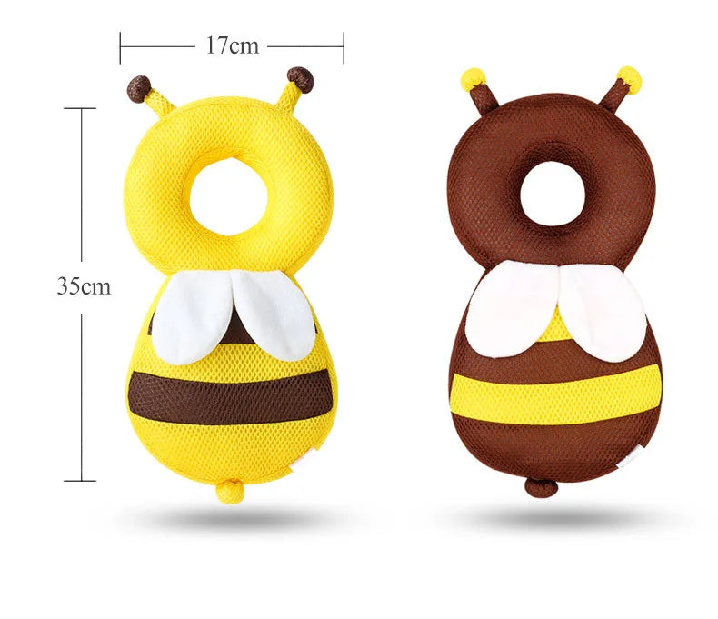 Cute Cartoon Baby Head Back Protector Kids Safe Protect Pillows Learn Walk Head Protector Cushion Anti Fall Backward Cap Carry