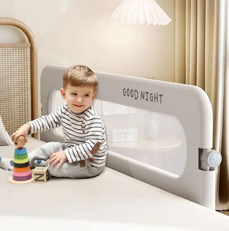 IMBABY Bed Guardrail Anti Fall Baby Safety Bed Barrier Portable Crib Cover Adjustable Bed Rail Guard Bedroom Crib Bumpers