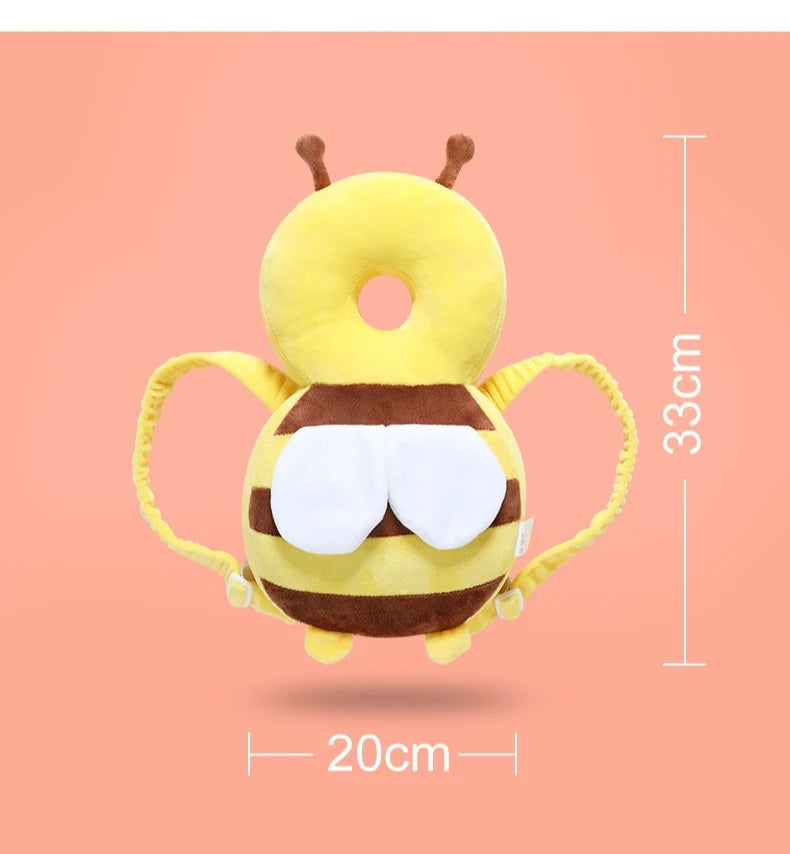 Cute Cartoon Baby Head Back Protector Kids Safe Protect Pillows Learn Walk Head Protector Cushion Anti Fall Backward Cap Carry