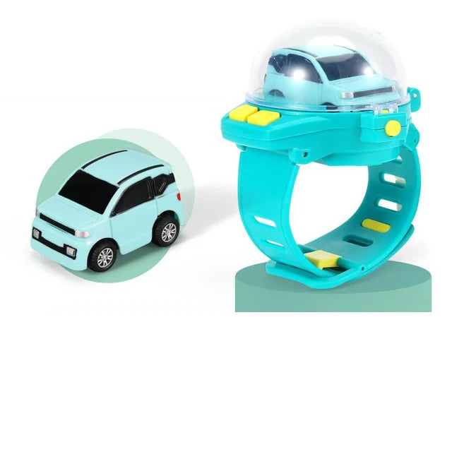 2.4G Mini Watch Control Car Cute RC Car Kids Companion Birthday Boy Girl Gift Christmas Watch RC Car Toy