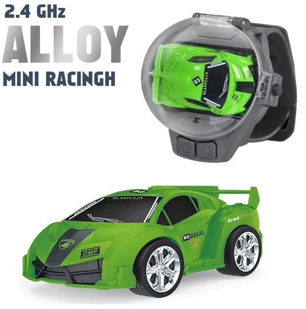 2.4G Mini Watch Control Car Cute RC Car Kids Companion Birthday Boy Girl Gift Christmas Watch RC Car Toy